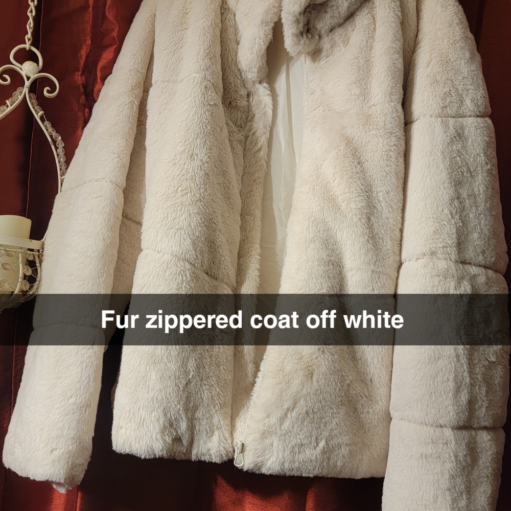 Ambiance Cream Teddy Jacket Its A 2x But Looks And Fits Like An Xl